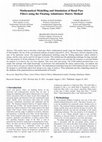 Research paper thumbnail of Mathematical Modelling and Simulation of Band Pass Filters using the Floating Admittance Matrix Method