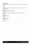 Research paper thumbnail of UC Merced Proceedings of the Annual Meeting of the Cognitive Science Society Title Reduction of Uncertainty in Human Sequential Learning: Evidence from Artificial Grammar Learning Publication Date Reduction of Uncertainty in Human Sequential Learning: Evidence from Artificial Grammar Learning