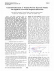 Research paper thumbnail of Constraint enforcement for scramjet-powered hypersonic vehicles with significant aero-elastic-propulsion interactions