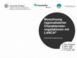 Research paper thumbnail of Berechnung regionalisierter Charakterisier-ungsfaktoren mit LANCA ®