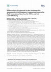 Research paper thumbnail of Methodological Approach for the Sustainability Assessment of Development Cooperation Projects for Built Innovations Based on the SDGs and Life Cycle Thinking