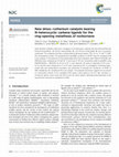 Research paper thumbnail of New dmso–ruthenium catalysts bearing N-heterocyclic carbene ligands for the ring-opening metathesis of norbornene