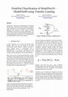 Research paper thumbnail of PointNet Classification of ModelNet10 -ModelNet40 using Transfer Learning