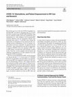 Research paper thumbnail of COVID-19, Telemedicine, and Patient Empowerment in HIV Care and Research