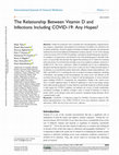 Research paper thumbnail of The Relationship Between Vitamin D and Infections Including COVID-19: Any Hopes?