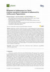 Research paper thumbnail of Response to Anthracnose in a Tarwi (Lupinus mutabilis) Collection Is Influenced by Anthocyanin Pigmentation