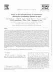 Research paper thumbnail of Study on the pathophysiology of experimental Burkholderia pseudomallei infection in mice