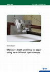 Research paper thumbnail of Moisture depth profiling in paper using near-infrared spectroscopy