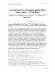 Research paper thumbnail of Use of a Game Over: Emulation and the Video Game Industry, A White Paper