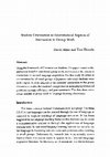 Research paper thumbnail of Student Orientation to Grammatical Aspects of Interaction in Group Work