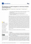 Research paper thumbnail of The Importance of Lipid Conjugation on Anti-Fusion Peptides against Nipah Virus