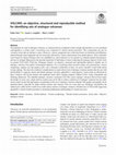 Research paper thumbnail of VOLCANS: an objective, structured and reproducible method for identifying sets of analogue volcanoes