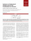 Research paper thumbnail of Synthesis of a Pladienolide B Analogue with the Fully Functionalized Core Structure