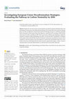 Research paper thumbnail of Investigating European Union Decarbonization Strategies: Evaluating the Pathway to Carbon Neutrality by 2050