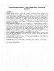 Research paper thumbnail of Asset management using a hybrid backcasting/forecasting approach