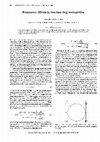 Research paper thumbnail of Resonance effects in low-loss ring waveguides