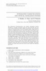 Research paper thumbnail of Integrated communications and optical navigation system