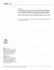 Research paper thumbnail of Correction: Structure and functional analysis of a bacterial adhesin sugar-binding domain