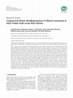 Research paper thumbnail of Conjunctival Matrix Metalloproteinase-9 Clinical Assessment in Early Ocular Graft versus Host Disease