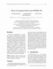 Research paper thumbnail of Hacia un lenguaje gráfico para SPARQL-DL