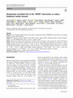 Research paper thumbnail of Randomized controlled trial of the “WISER” intervention to reduce healthcare worker burnout