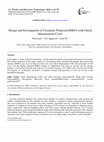 Research paper thumbnail of Design and Investigation of Circularly Polarized RMPA with Chiral Metamaterial Cover