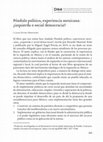 Research paper thumbnail of Reseña crítica del libro “Péndulo político, experiencia mexicana: ¿izquierda o social democracia?”. De Ricardo Monreal Ávila. Editorial Porrúa (2019)