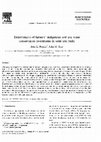 Research paper thumbnail of Determinants of farmers' indigenous soil and water conservation investments in semi-arid India