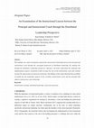 Research paper thumbnail of An Examination of the Instructional Liaison between the Principal and Instructional Coach through the Distributed Leadership Perspective