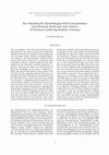 Research paper thumbnail of Re-evaluating the Ahrensburgian Find Concentrations from Borneck-North and -East, District of Stormarn, Schleswig-Holstein, Germany