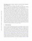 Research paper thumbnail of The influence of upper boundary conditions on molecular kinetic atmospheric escape simulations