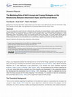 Research paper thumbnail of The mediating role of self-concept and coping strategies on the relationship between attachment styles and perceived stress