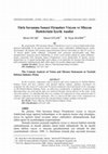 Research paper thumbnail of Türk Savunma Sanayi Firmaları Vizyon ve Misyon İfadelerinin İçerik Analizi (The Content Analysis of Vision and Mission Statements in Turkish Defense Industry Firms)