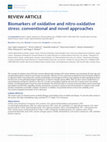 Research paper thumbnail of Biomarkers of oxidative and nitro-oxidative stress: conventional and novel approaches