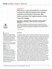 Research paper thumbnail of Retention in care and predictors of attrition among HIV-infected patients who started antiretroviral therapy in Kinshasa, DRC, before and after the implementation of the ‘treat-all’ strategy