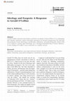 Research paper thumbnail of Ideology and Exegesis: A Response to Gerald O'Collins