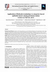 Research paper thumbnail of Application of Bethesda terminology to categorize buccal epithelial smears among petroleum station workers in Taif city, KSA