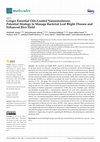 Research paper thumbnail of Ginger Essential Oils-Loaded Nanoemulsions: Potential Strategy to Manage Bacterial Leaf Blight Disease and Enhanced Rice Yield