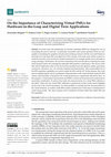 Research paper thumbnail of On the Importance of Characterizing Virtual PMUs for Hardware-in-the-Loop and Digital Twin Applications