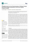 Research paper thumbnail of Simplified and Low-Cost Characterization of Medium-Voltage Low-Power Voltage Transformers in the Power Quality Frequency Range