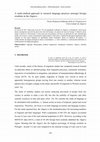 Research paper thumbnail of A multi-method approach to research language practices amongst foreign residents in the Algarve