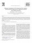 Research paper thumbnail of Melamine–formaldehyde–NTA chelating gel resin: Synthesis, characterization and application for copper(II) ion removal from synthetic wastewater