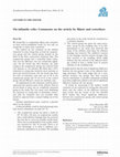 Research paper thumbnail of On infantile colic: Comments on the article by Skjeie and coworkers