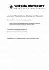 Research paper thumbnail of Assessment of change in dynamic psychotherapy