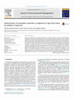 Research paper thumbnail of Improvement of mesophilic anaerobic co-digestion of agri-food waste by addition of glycerol