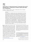 Research paper thumbnail of Clinical Value of a Single Determination of Intracellular ATP Levels in Stimulated CD4+ T Lymphocytes in Pediatric Patients With Stable Liver Transplantation