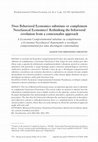 Research paper thumbnail of Does Behavioral Economics substitute or complement Neoclassical Economics? Rethinking the behavioral revolution from a contextualist approach