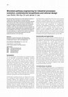 Research paper thumbnail of Microbial pathway engineering for industrial processes: evolution, combinatorial biosynthesis and rational design