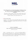 Research paper thumbnail of New perspectives on land-atmosphere feedbacks from the African Monsoon Multidisciplinary Analysis