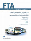 Research paper thumbnail of Greenhouse Gas Emissions from Transit Investment Development: Programmatic Assessment